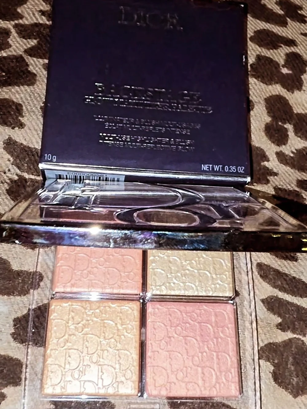 Dior Backstage Glow Maximizer Palette — Pink & Gold Highlighters